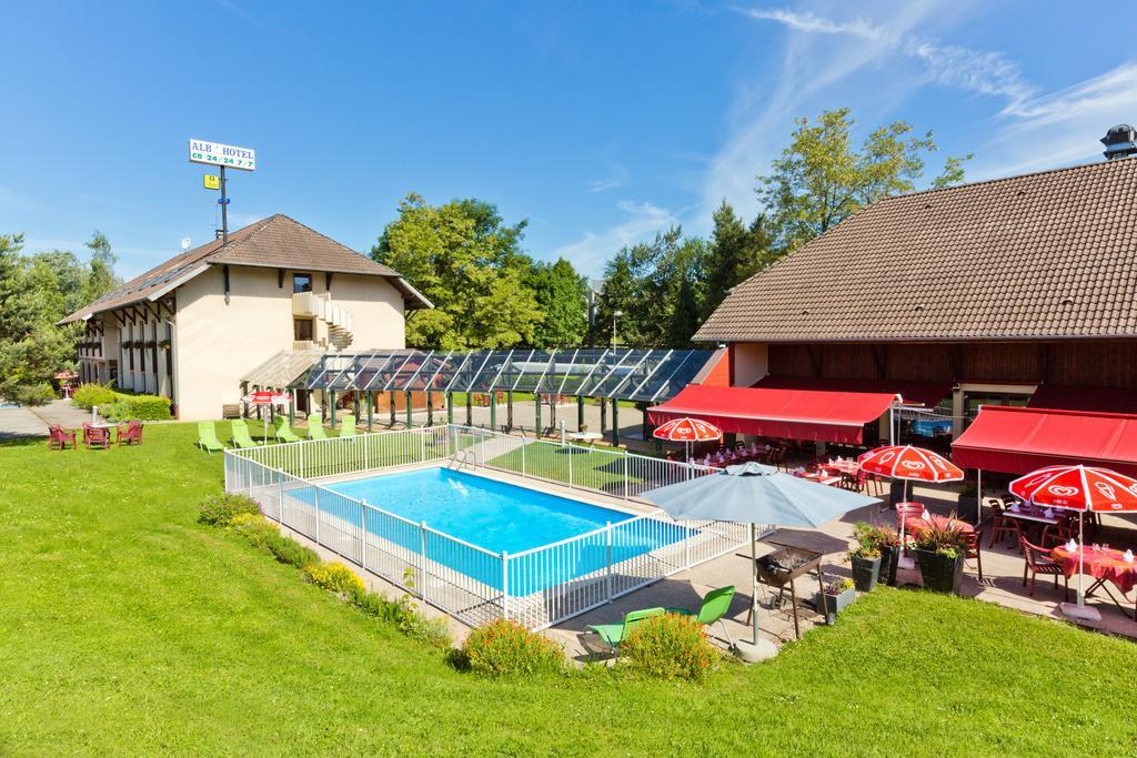 אלבי-סיר-שראן Logis Albhotel Grill מראה חיצוני תמונה